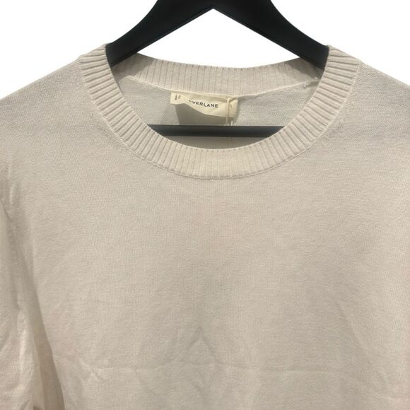 Everlane Men’s The No-Sweat Sweater Uniform Heather Canvas Large New with Tag - Picture 8 of 15